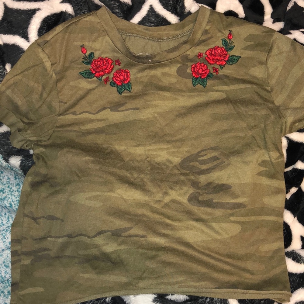 a used cropped shirt